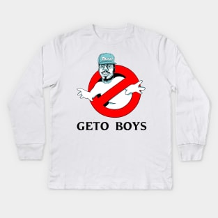 Geto Busters Kids Long Sleeve T-Shirt